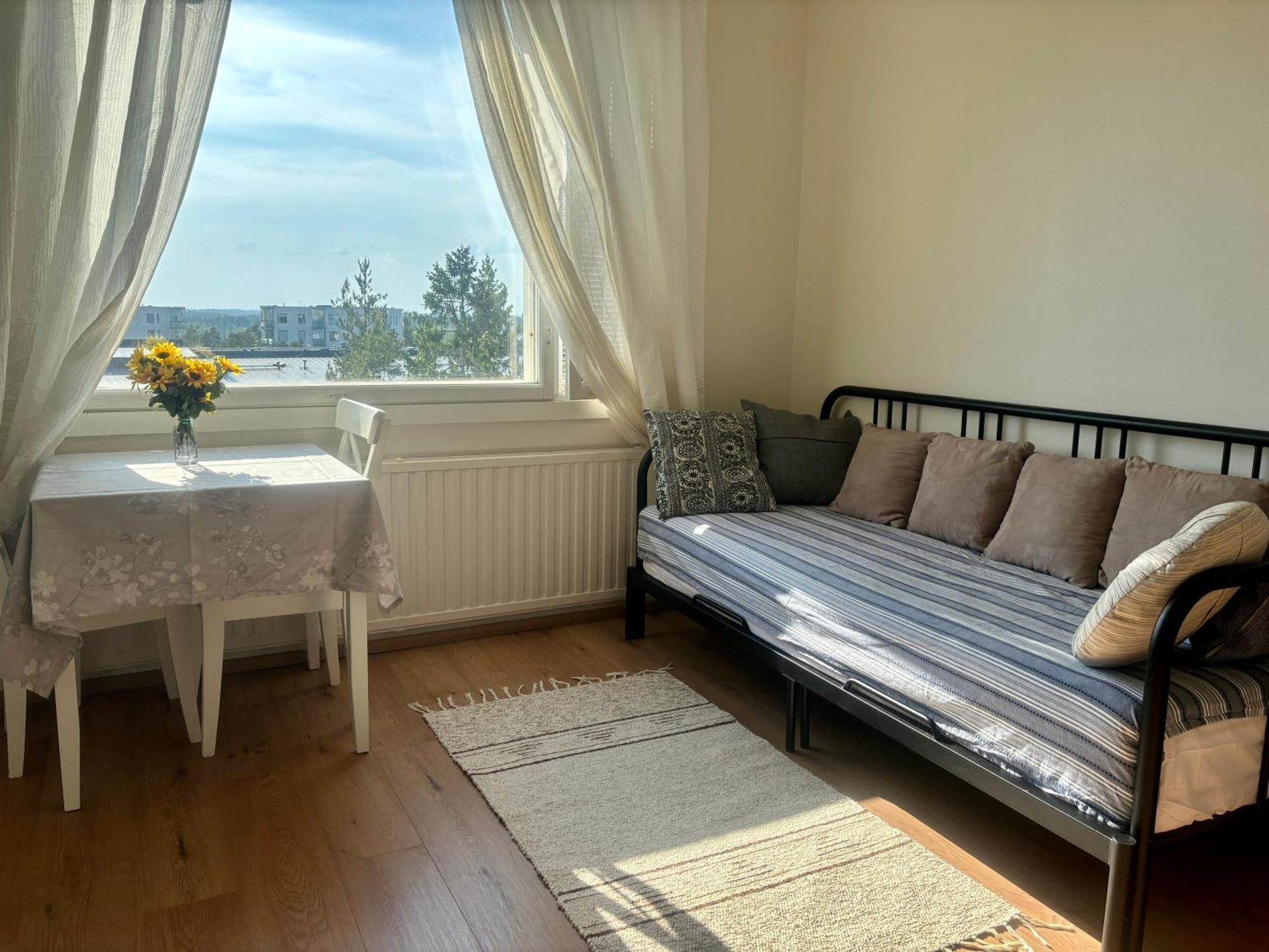 Modern Studio, Private Free Parking ,Near Metro 赫尔辛基 外观 照片