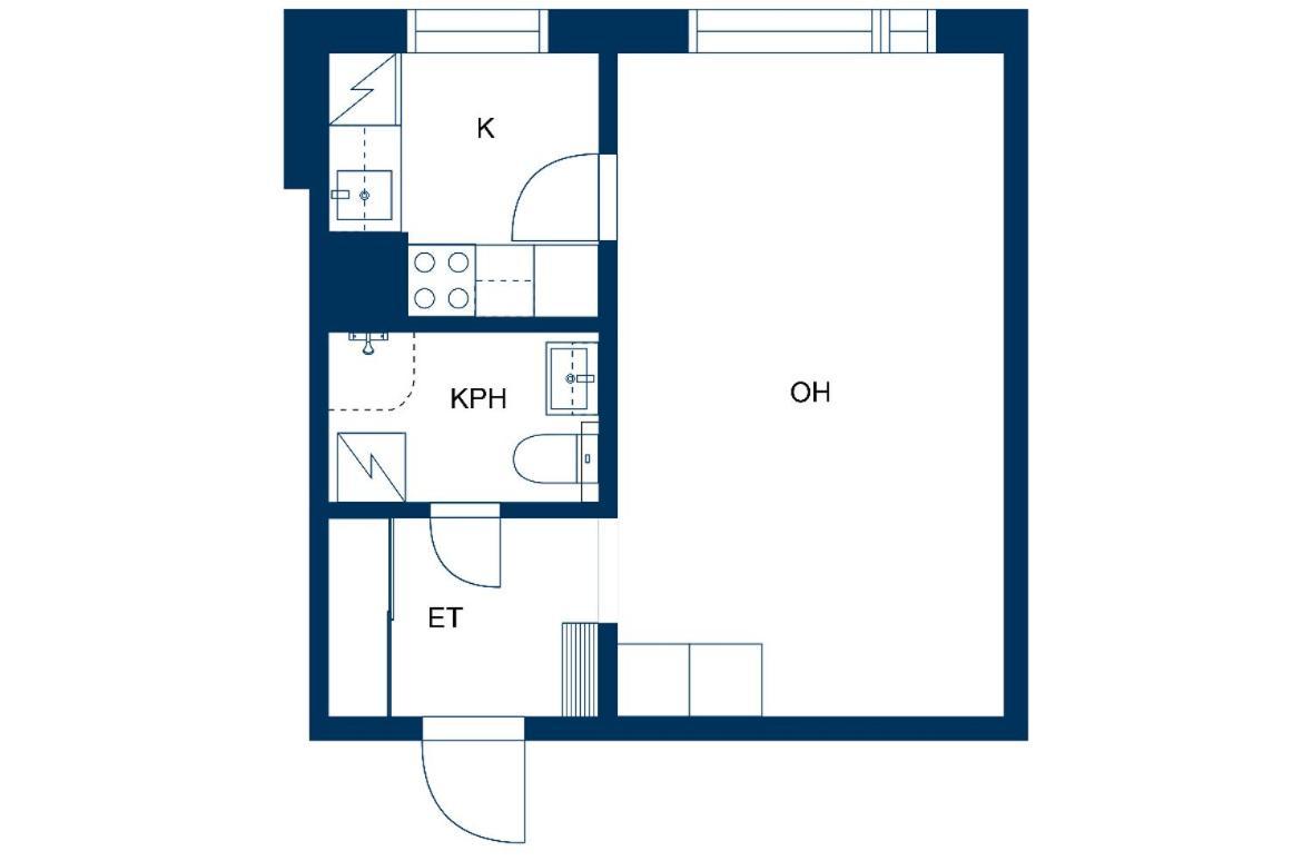 Modern Studio, Private Free Parking ,Near Metro 赫尔辛基 外观 照片